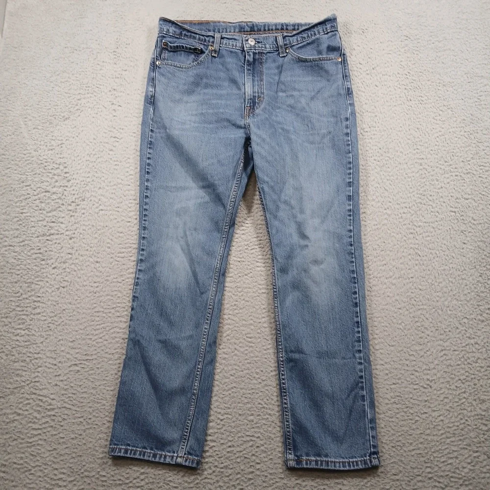 Levi's 511 Slim Fit Jeans‎ Mens 36x29 Medium Wash Blue Denim 04511-1907